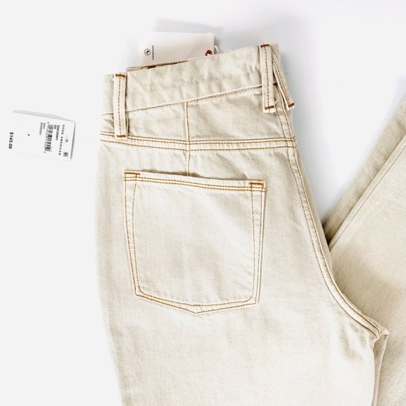 _ NEW w/tags GOOD AMERICAN Good '90s Icon high waist straight leg jeans - 6 - Picture 2 of 16